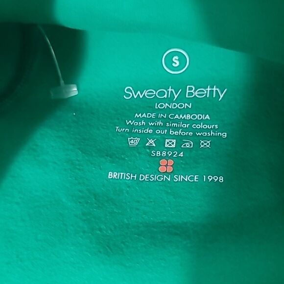 Sweaty Betty Therma Boost Running Zip Up Electro Green - Picture 14 of 14